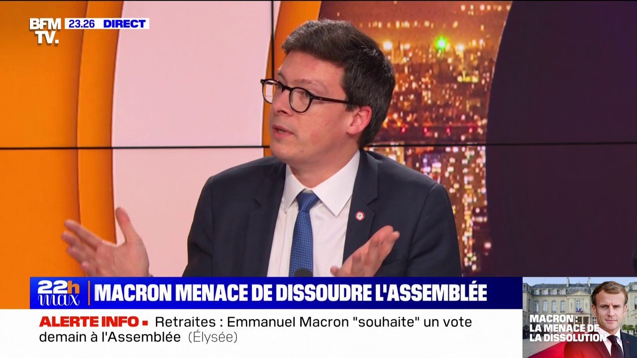 Pierre-Henri Dumont: "Menacer de dissolution, ça prouve surtout qu'Emmanuel Macron a peur"