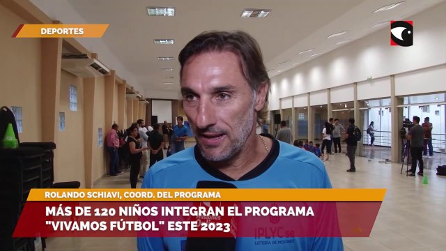 Más de 120 niños integran el programa vivamos fútbol este 2023