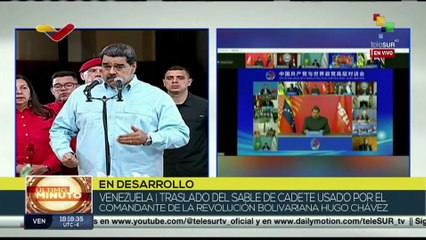 Pdte. de Venezuela trasladó la admiración mundial expresada en cita con partidos políticos de China