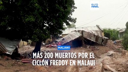 Más de 200 muertos y 88 000 desplazados por el ciclón Freddy en Malaui