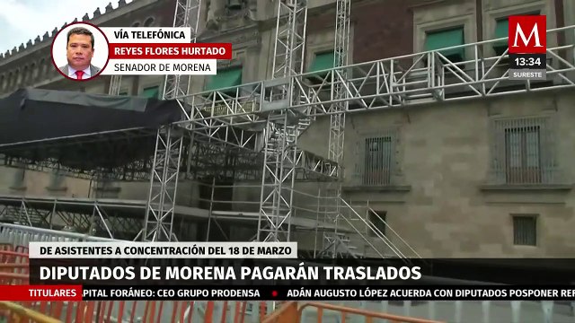 Con recursos propios se apoyará a ciudadanos para asistir a la marcha: Reyes Flores