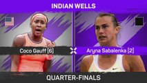 Sabalenka dominates Gauff to reach Indian Wells last four