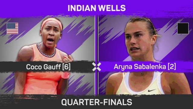 Sabalenka dominates Gauff to reach Indian Wells last four