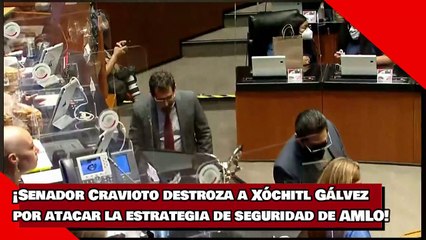 Download Video: ¡VEAN! ¡Senador Cravioto destroza a Xóchitl Gálvez por atacar la estrategia de seguridad de AMLO!