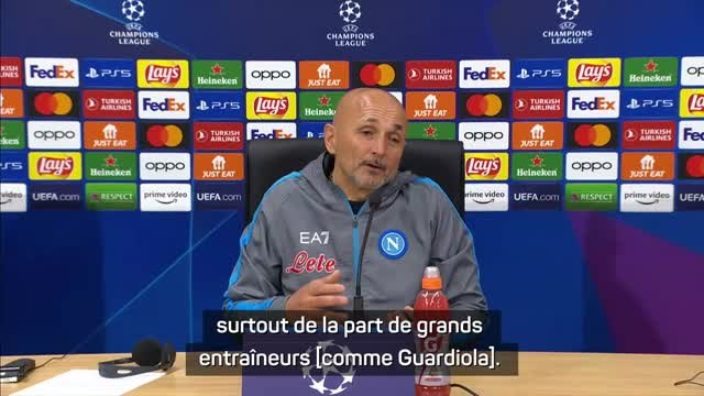 Naples - Spalletti n'a pas apprécié les compliments de Guardiola
