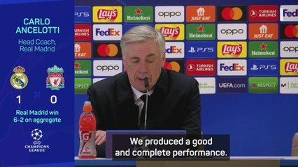 Ancelotti pleased to see Italian UCL success as Real reach last eight
