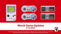 March 2023 NES, Super NES, and Game Boy Updates – Nintendo Switch Online
