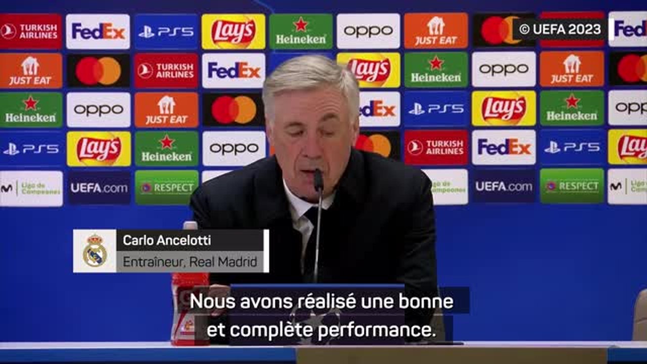Real Madrid - Ancelotti se réjouit de voir trois clubs italiens en quarts de finale