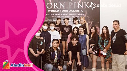 Menteri Airlangga Hartarto dan Keluarga Foto Bareng BLACKPINK
