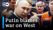 Putin insists West responsible for Ukraine war