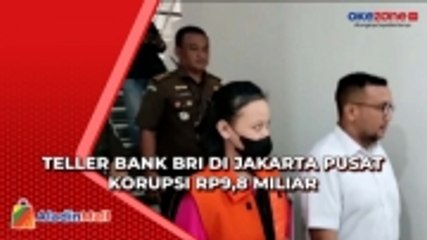 Teller Bank BRI di Jakarta Pusat Korupsi Rp9,8 Miliar, Uang Dipake Untuk Investasi Online