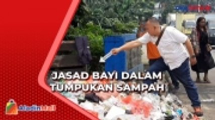 下载视频: Pemulung Temukan Jasad Bayi dalam Tumpukan Sampah di Tangerang