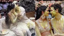 Alanna Panday Fiance को Haldi Ceremony में Kiss Video, Family के साथ Inside Celebration