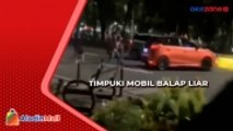 Warga Timpuki Mobil yang Balap Liar di Tanjung Duren