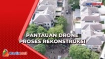 Pantauan Drone Proses Rekonstruksi Kasus Penganiayaan Mario Dandy