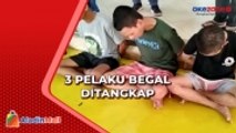 Tiga Pelaku Begal Sadis Celurit Merah Diringkus di Koja