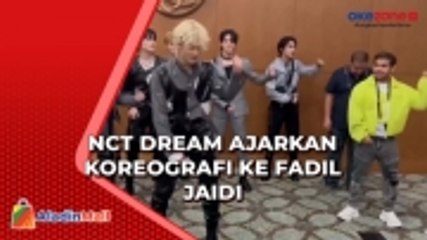 Momen NCT Dream Ajarkan Koreografi Candy ke Fadil Jaidi