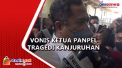 Tải video: Hakim Vonis Ketua Panpel Tragedi Kanjuruhan 18 Bulan Penjara