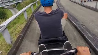 Rotarua Luge Racing In New Zealand