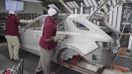 Genesis Electrified GV70 Production - Body shop