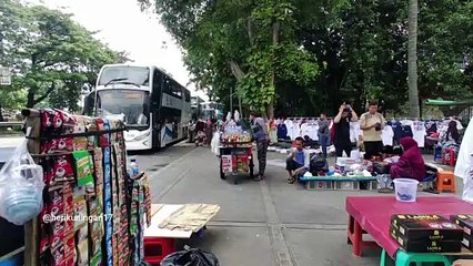 Jalan ke Masjid Istiqlal Jakarta