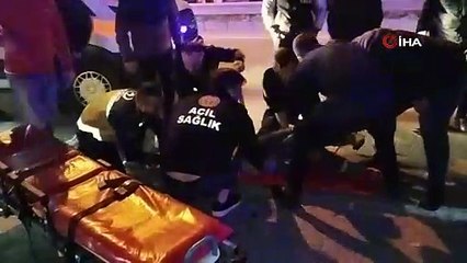 İki motosiklet kafa kafaya çarpıştı: 2 yaralı