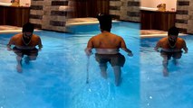 Rishabh Pant Recovery में Swimming Pool पर Crutches के साथ Walk Video Viral | Boldsky