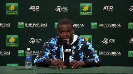 ATP - Indian Wells 2023 - Frances Tiafoe : "If you want to be world number one, you have to win Grand Slams, doesn't it make sense ?"