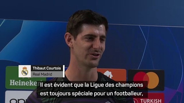 Courtois : La Ligue des champions est toujours spéciale pour un footballeur