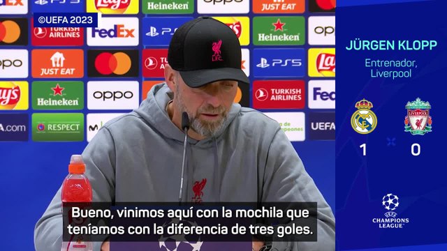 REAL MADRID 1 - LIVERPOOL 0 | KLOPP en rueda de prensa| Diario As
