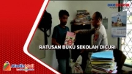 Curi Ratusan Buku Sekolah, Pemuda di Simalungun Ditangkap