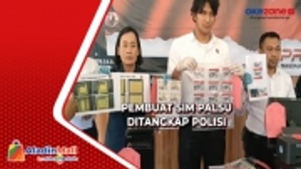 Pembuat SIM Palsu di Jawa Timur Ditangkap Polisi
