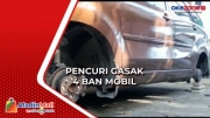 Empat Ban Mobil Milik Warga Hilang Digasak Pencuri
