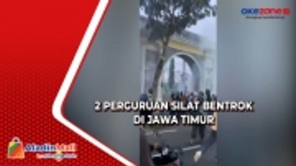 Rumah Warga Rusak akibat Bentrokan Perguruan Silat