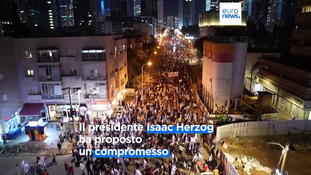 Israele, proteste all'aeroporto contro la riforma della giustizia