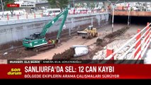 Selin vurduğu köprülü kavşakta çalışmalar sürüyor: Haber Global ekibi Şanlıurfa'dan aktardı