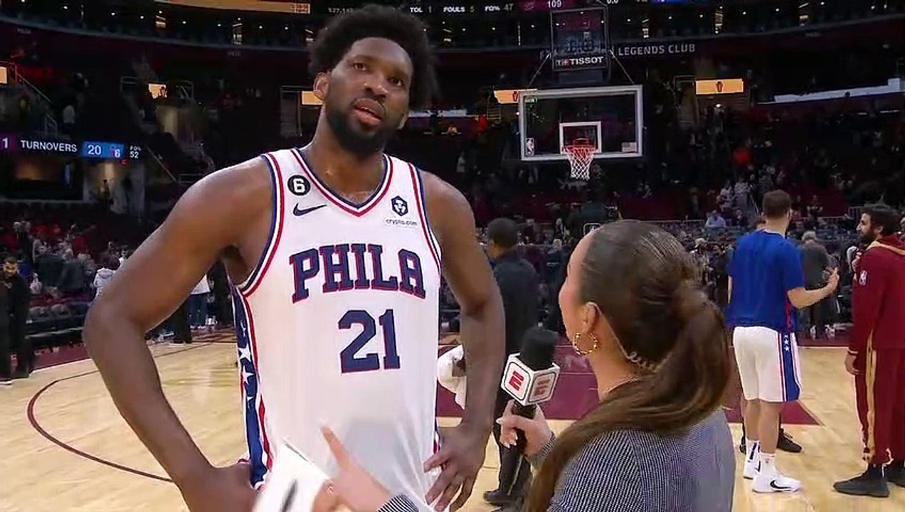Joel Embiid on the 76ers' playoff readiness_ Uhhh, we're getting there _ NBA on ESPN