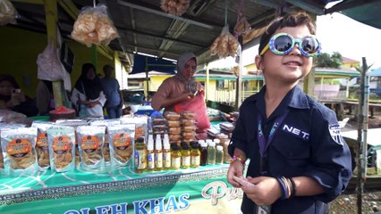 Seru! Mazaya Naik Bentor di Pulau Penyengat dan Dikelilingi Fans 🤩