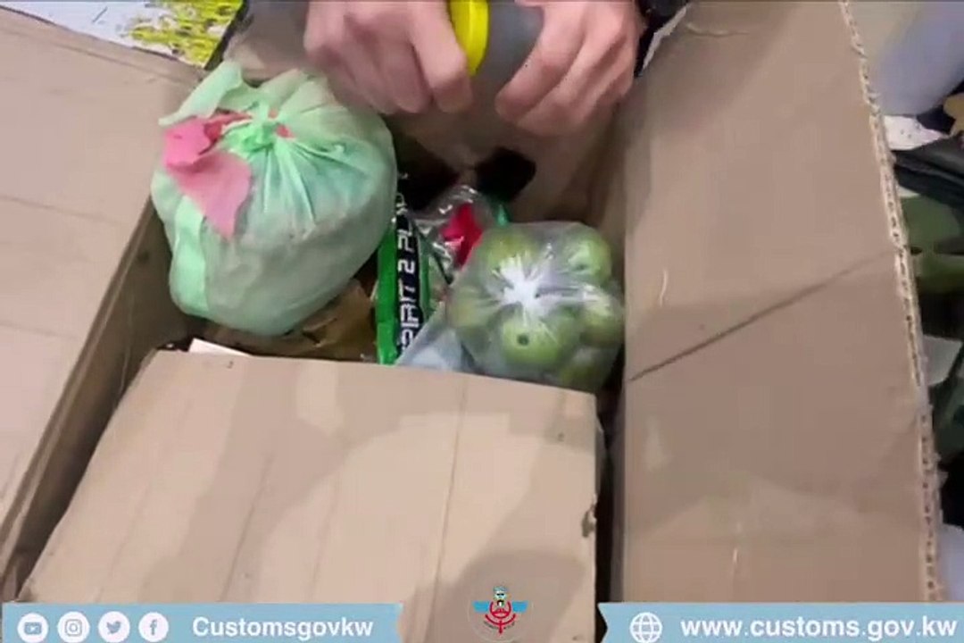 احباط محاولة آسيوي تهريب ربع كيلو حشيش