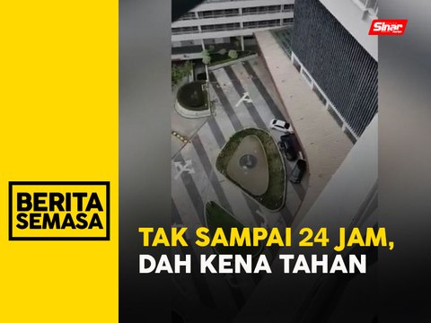 Dua lelaki ditahan samun guna parang, larikan RM10,000