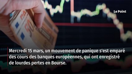 Pourquoi Credit suisse et les banques européennes s’effondrent en Bourse