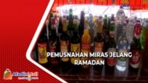 Jelang Ramadan, Ribuan Botol Miras dan Oplosan Dimusnahkan di Kendal