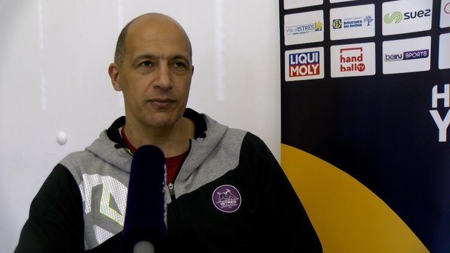 Interview maritima: Benali Beghouach avant le match d'Istres Handball à Ivry