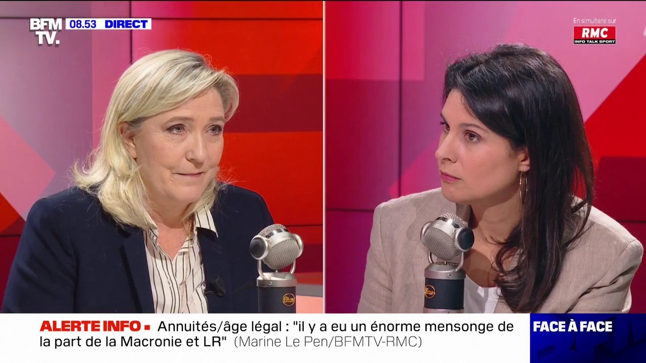 Marine Le Pen sur Eric Zemmour: "Lorsque vous écrivez un livre de règlements de comptes, ça s'appelle un testament"