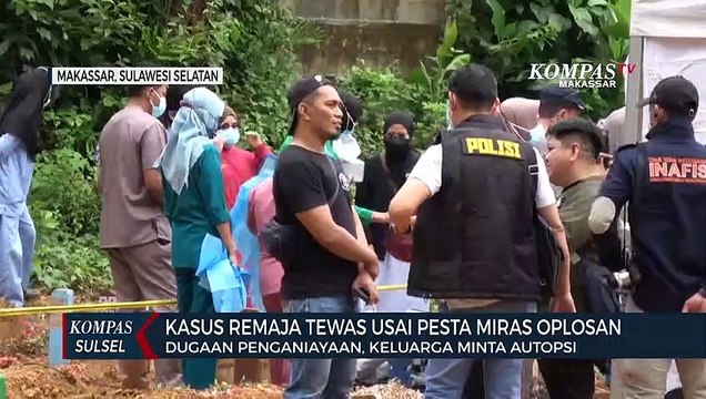 UPDATE! Makam Remaja Tewas Pesta Miras Oplosan dibongkar