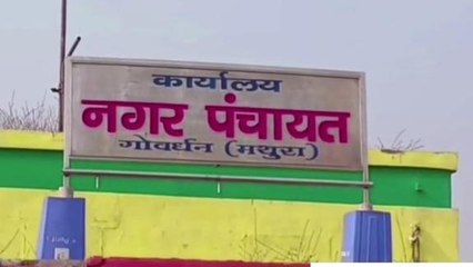 मथुरा: निकाय चुनाव से पहले जानिए नगर पंचायत में विकास कार्यों का हाल, देखें वीडियो