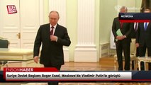 Suriye Devlet Başkanı Beşar Esad, Moskova’da Vladimir Putin’le görüştü