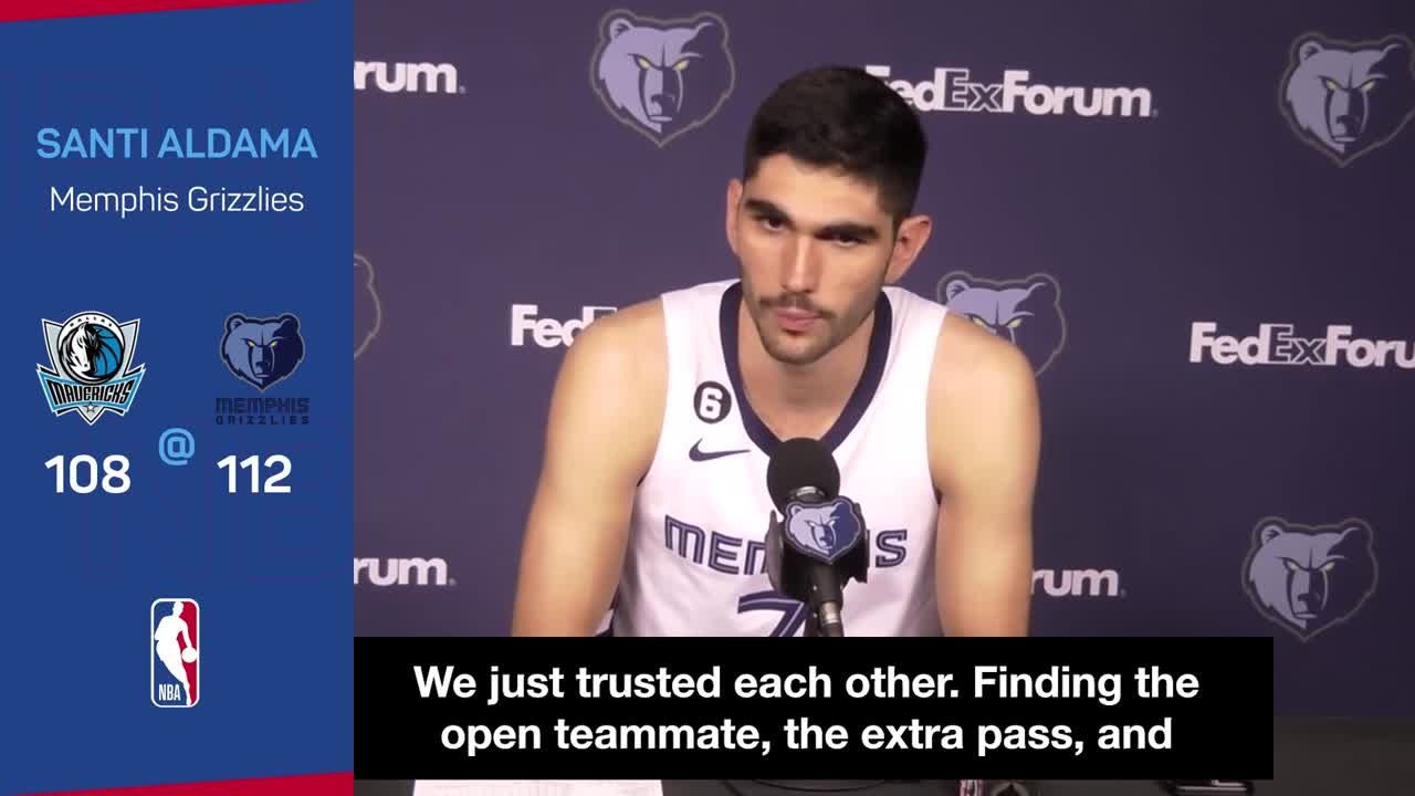 Aldama: “Everything is just clicking”