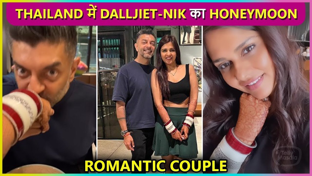 Dalljiet Kaur Enjoys Honeymoon With Husband Nikhil Patel In Thailand