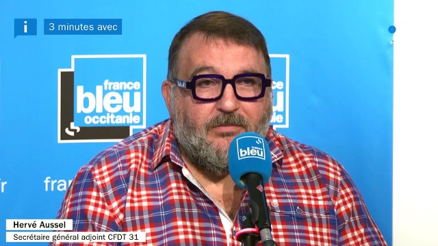 Hervé Aussel, Secrétaire général adjoint de la CFDT en Haute-Garonne